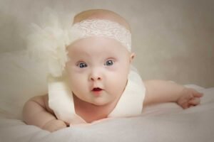 Baptism Outfit with Headband